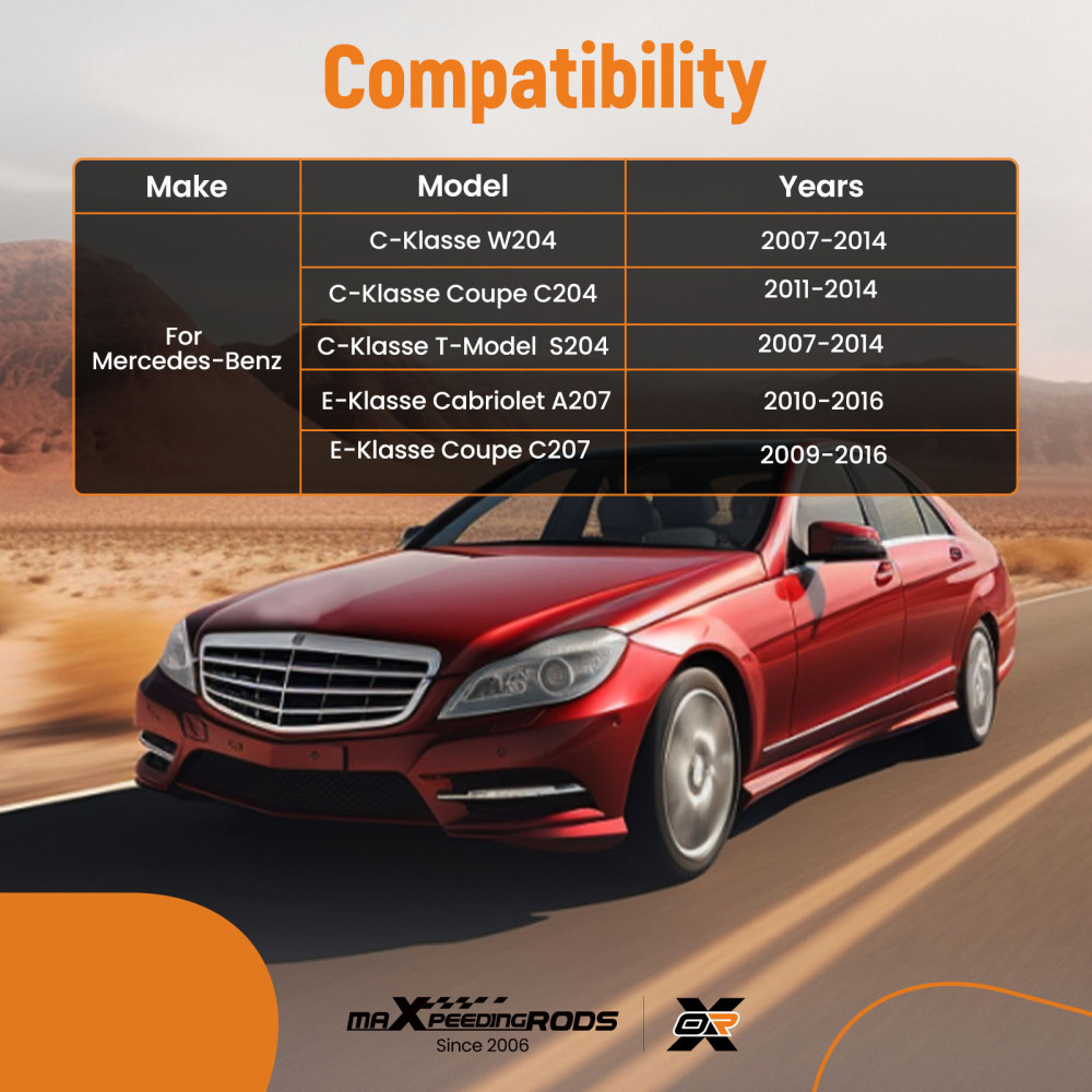 FRONT ANTI ROLL BAR STABILISER LINK compatible for MERCEDES-BENZ S204 W204 A207 C207 33485