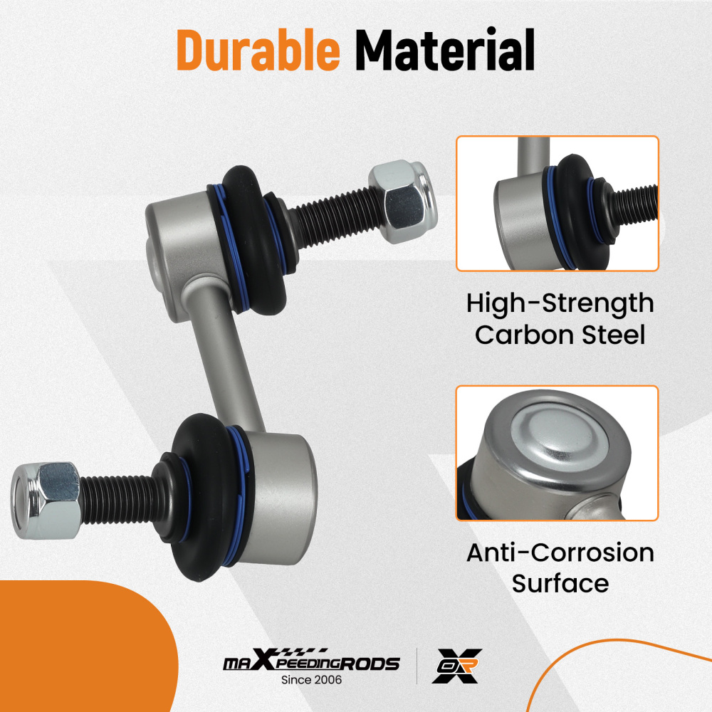 Front Sway Bar End Links For 2004-2014 compatible for Acura TSX compatible for Honda Accord Crosstour