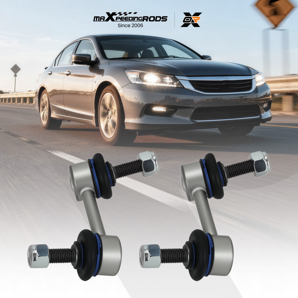 Front Sway Bar End Links For 2004-2014 compatible for Acura TSX compatible for Honda Accord Crosstour