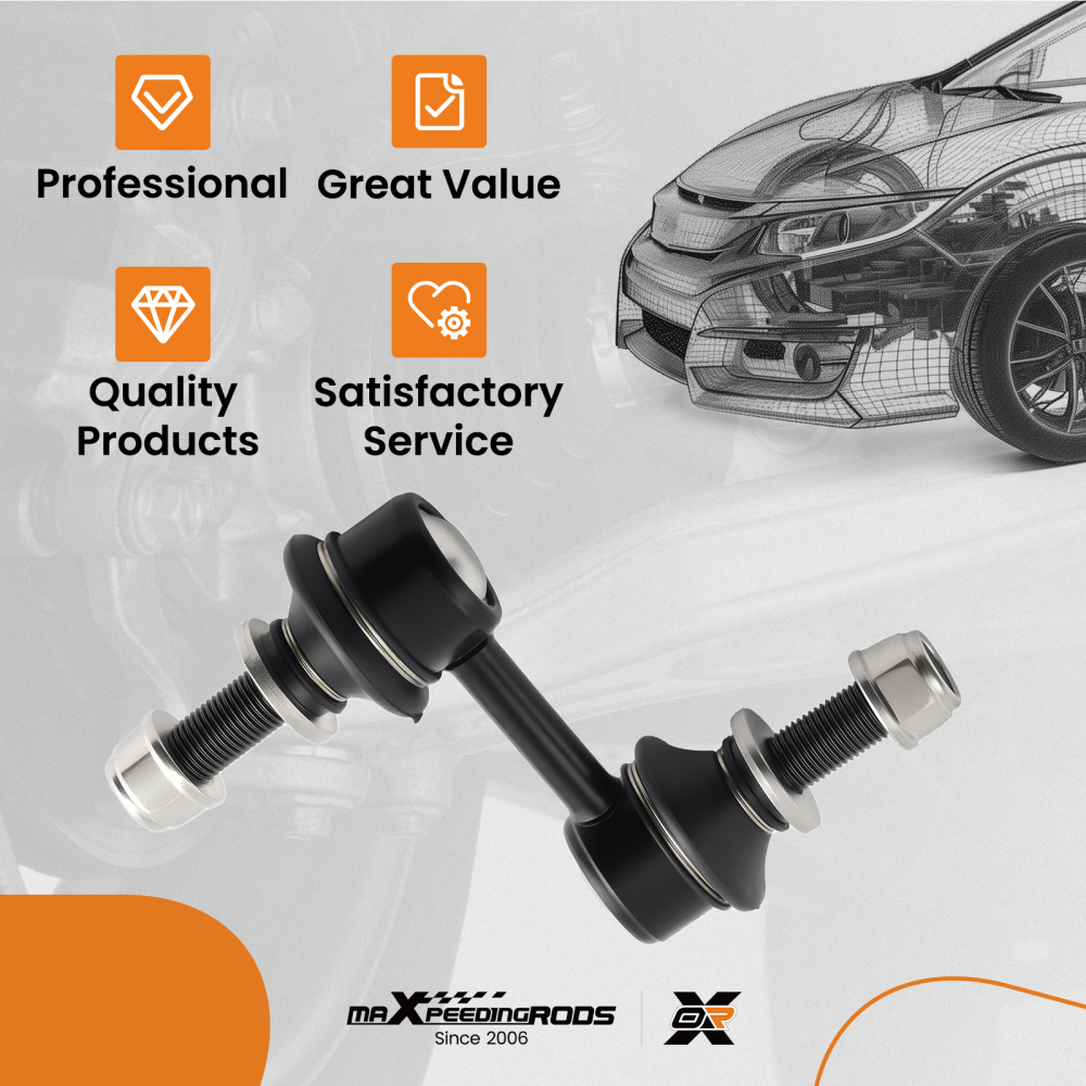 Front Left Right Sway Bar Link compatible for Subaru XV Crosstrek 2013-2015 K750084