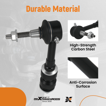 2x Front Stabilizer Sway Bar End Links For 2000 2001 compatible for Dodge Ram 1500 2500 3500