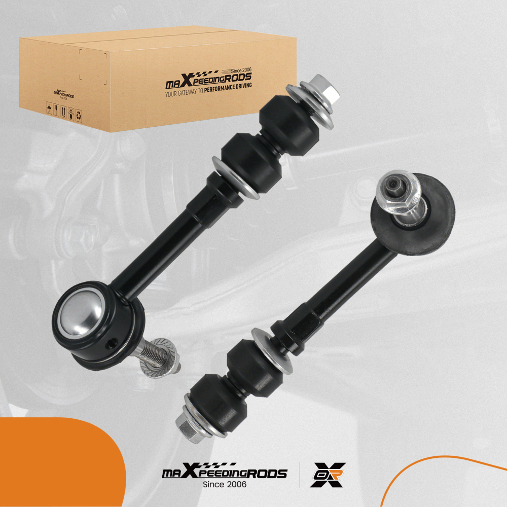 2x Front Stabilizer Sway Bar End Links For 2000 2001 compatible for Dodge Ram 1500 2500 3500