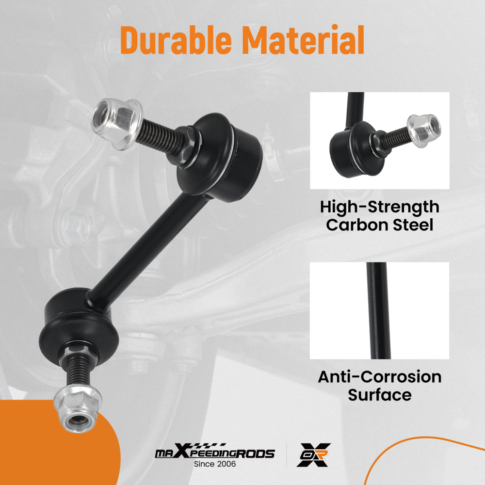 2x Front Sway Bars for 2011 - 2013 2014 2015 compatible for Jeep Grand Cherokee compatible for Dodge Durango