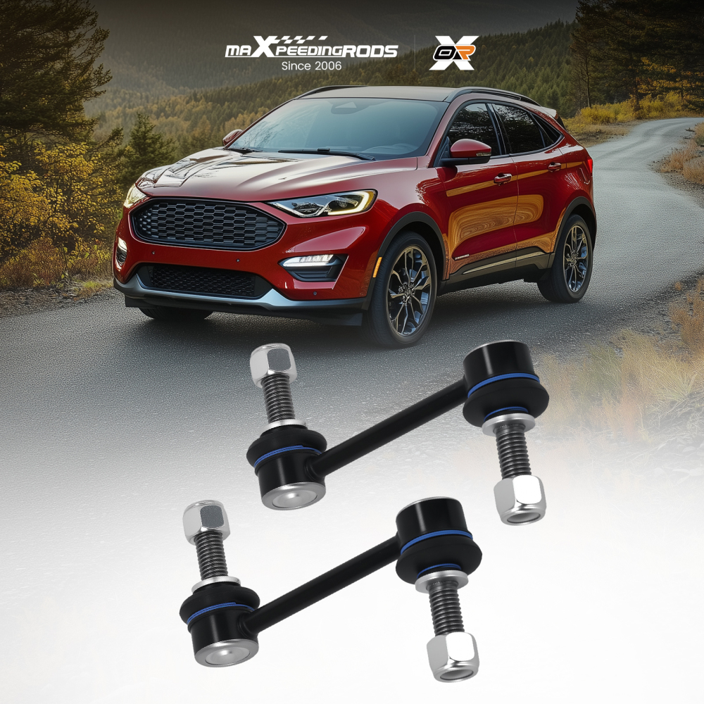 2x Front Sway Bar End Link Front compatible for Ford Edge 2007-2014 compatible for Lincoln MKX K750159