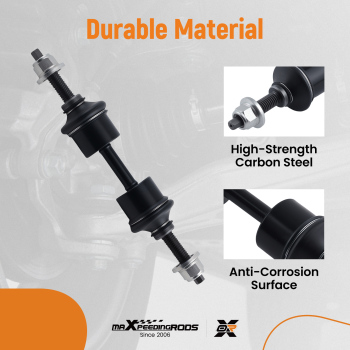 Front Stabilizer Bar Link compatible for Ford Expedition F-150 2007-2019 7L1Z5K483B Steel