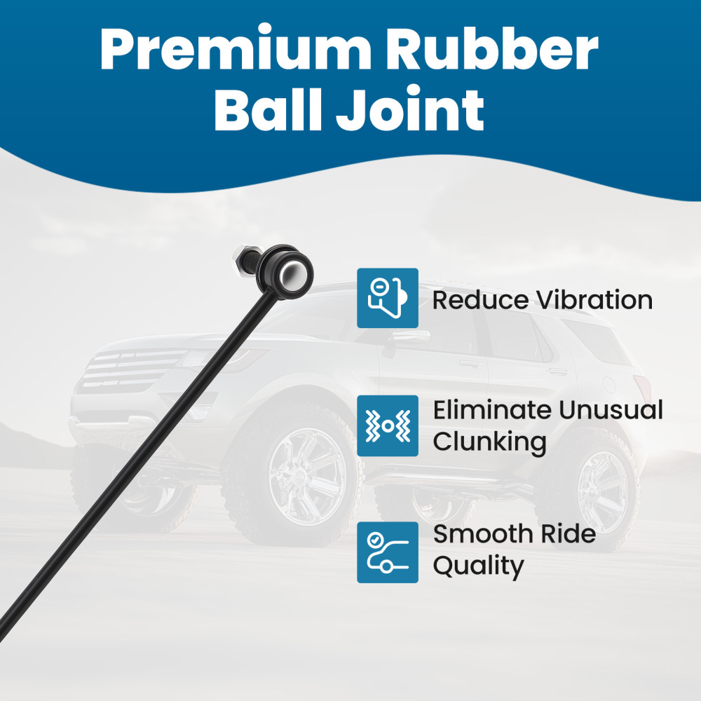 4x Suspension Stabilizer Bar Link compatible for Ford Explorer 2011-2018 K750616 Front rear