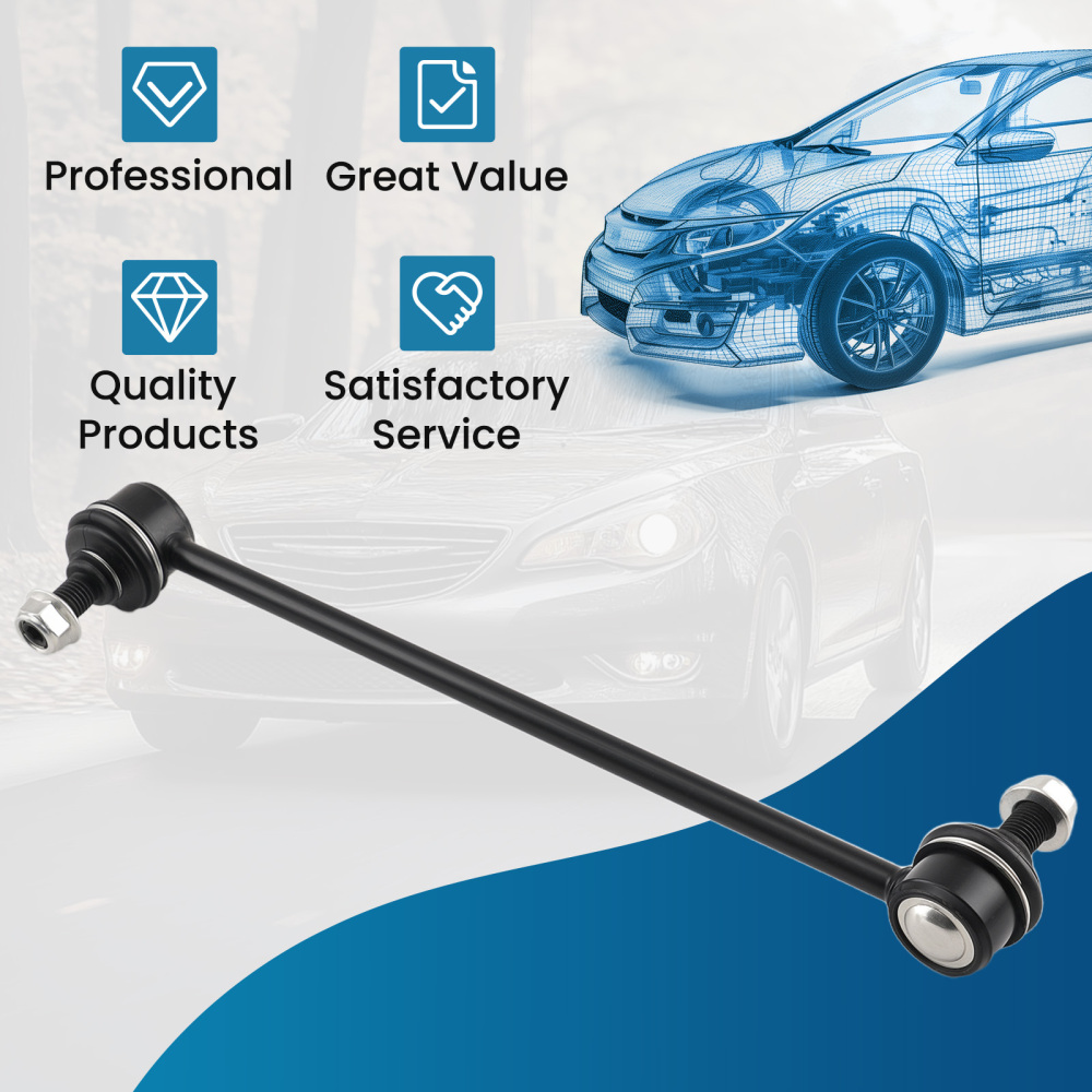 1PC Front Left or Right Sway Bar Link compatible for Jeep Compass Patriot 2007-2017 K750385