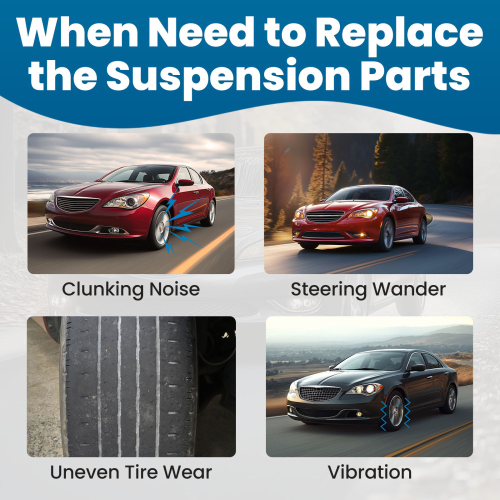 1PC Front Left or Right Sway Bar Link compatible for Jeep Compass Patriot 2007-2017 K750385