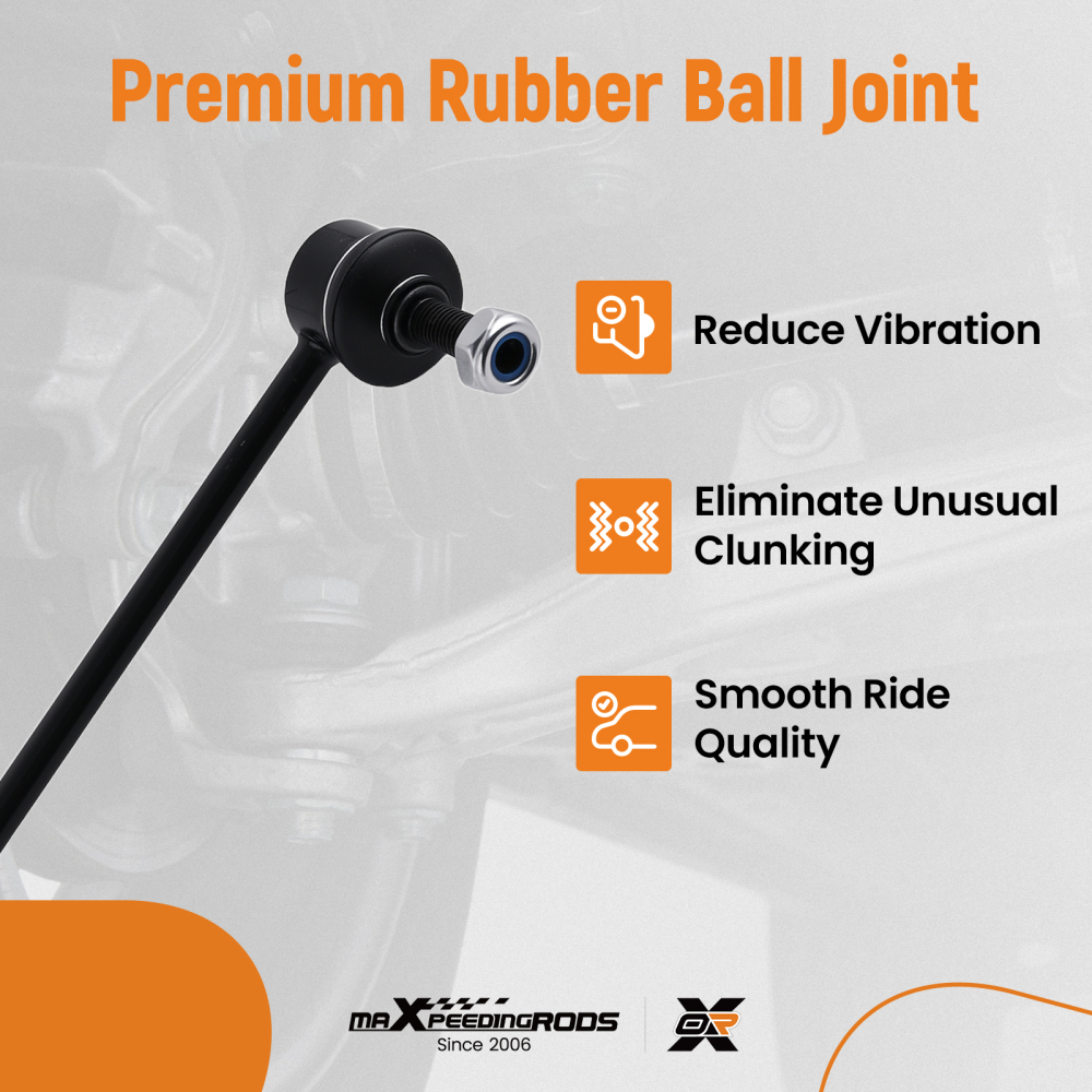 FRONT ANTI ROLL BAR DROP LINKS compatible for NISSAN MICRA III K12 NOTE E11 compatible for RENAULT CAPTUR