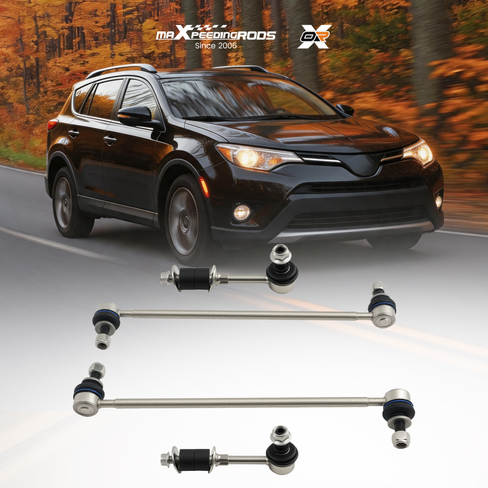 4x Front Rear Stabilizer/Sway Bar End Link compatible for Corolla RAV4 2006-18 NX300H 15-21