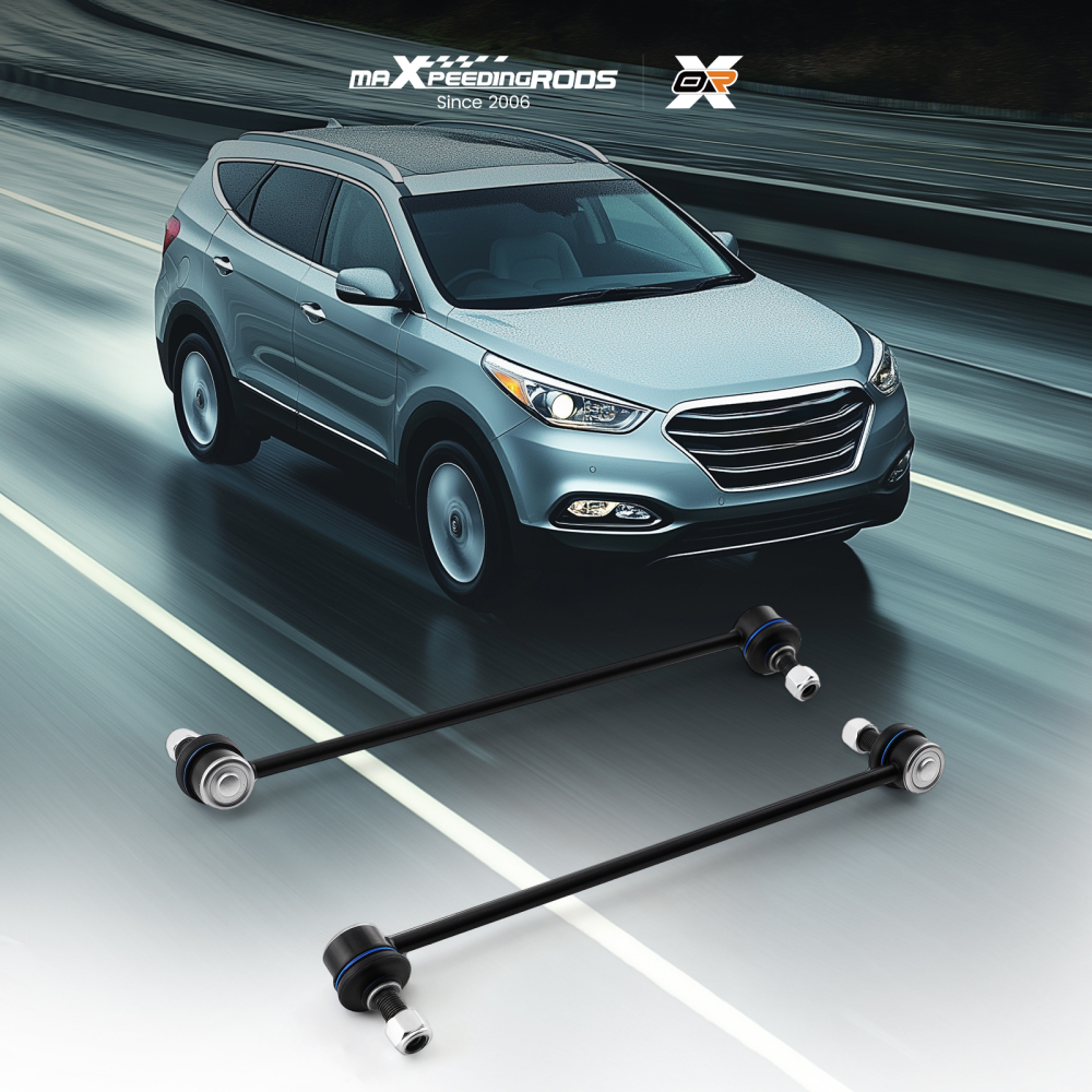 Front Left Right Sway Bar Link compatible for Hyundai Santa Fe 07-12 548402B000