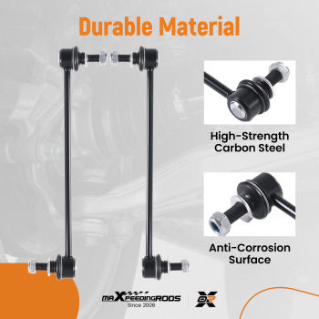 2x Front Left Right Sway Bar Link for K750574 compatible for Toyota Sienna 2011-2020