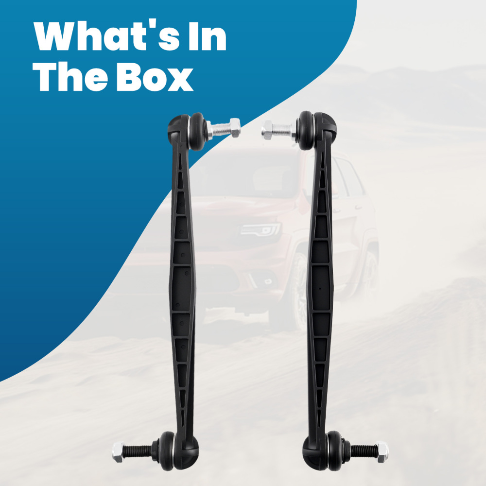 Pair Front Sway Bar Links Kit compatible for Chevrolet Sonic 2012 2013 2014-2020 K750630