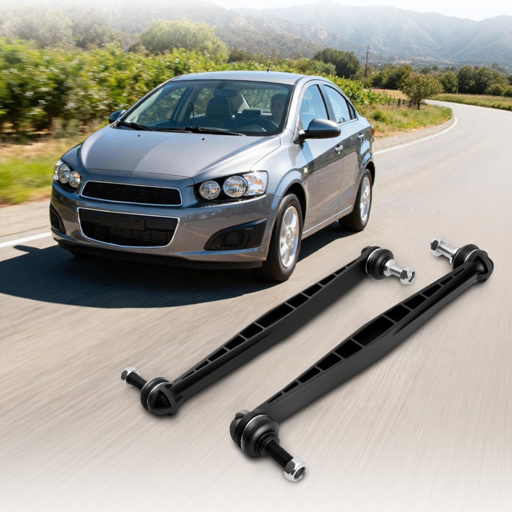 Pair Front Sway Bar Links Kit compatible for Chevrolet Sonic 2012 2013 2014-2020 K750630