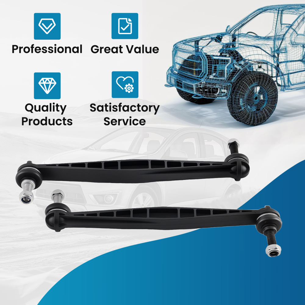 Pair Front Sway Bar Links Kit compatible for Chevrolet Sonic 2012 2013 2014-2020 K750630