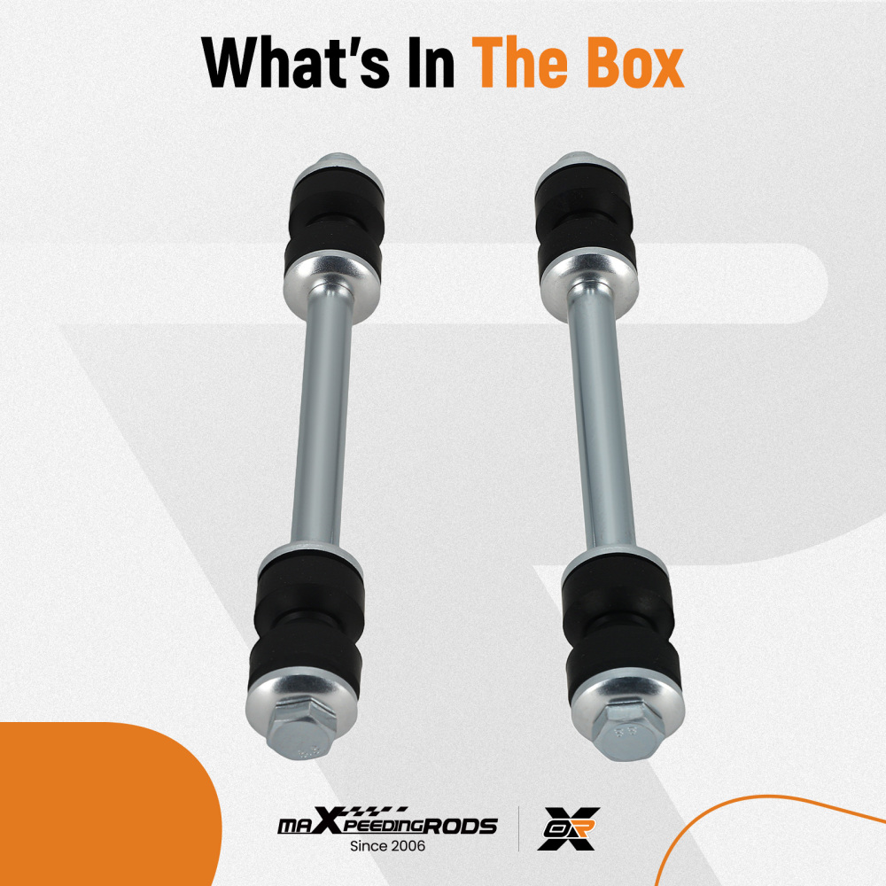 2x Front Stabilizer Sway Bar Links K80631 For 1999-2006 compatible for Chevy Silverado 1500