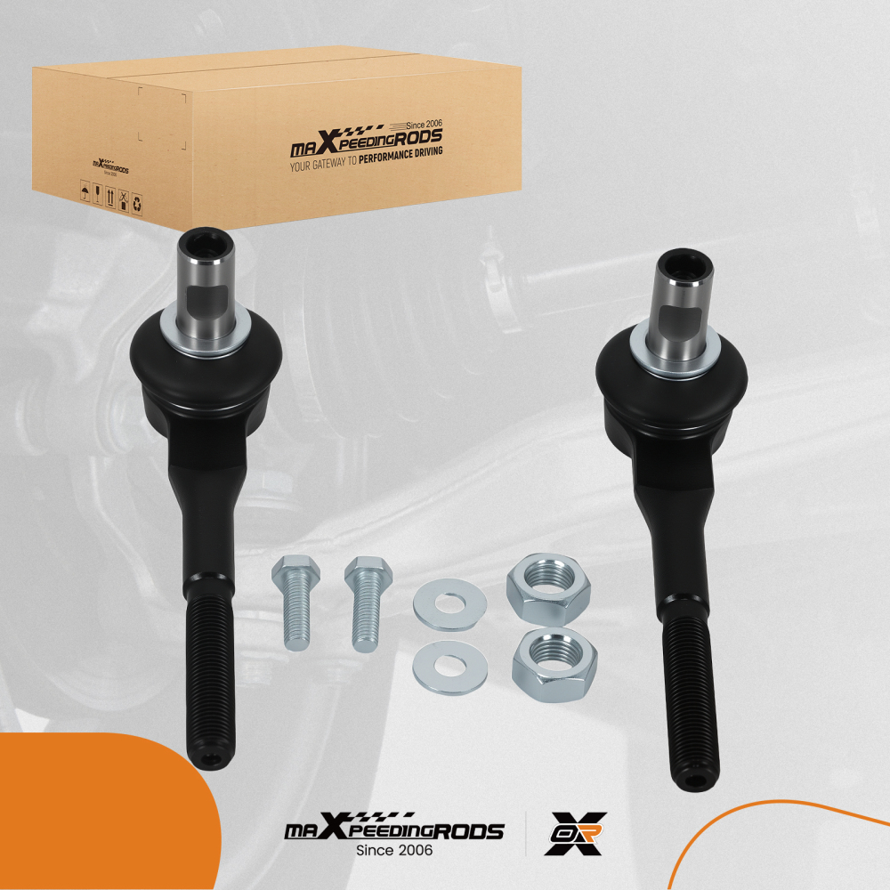 2PCS FRONT TIE ROD END OUTER compatible for AUDI A4 A6 A8 ALLROAD compatible for VW PASSAT B5 compatible for SKODA SUPER
