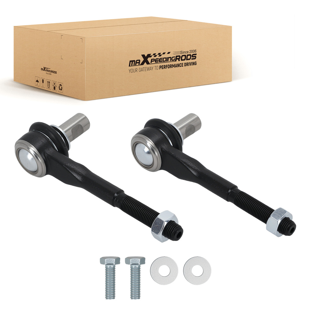 2PCS FRONT TIE ROD END OUTER compatible for AUDI A4 A6 A8 ALLROAD compatible for VW PASSAT B5 compatible for SKODA SUPER