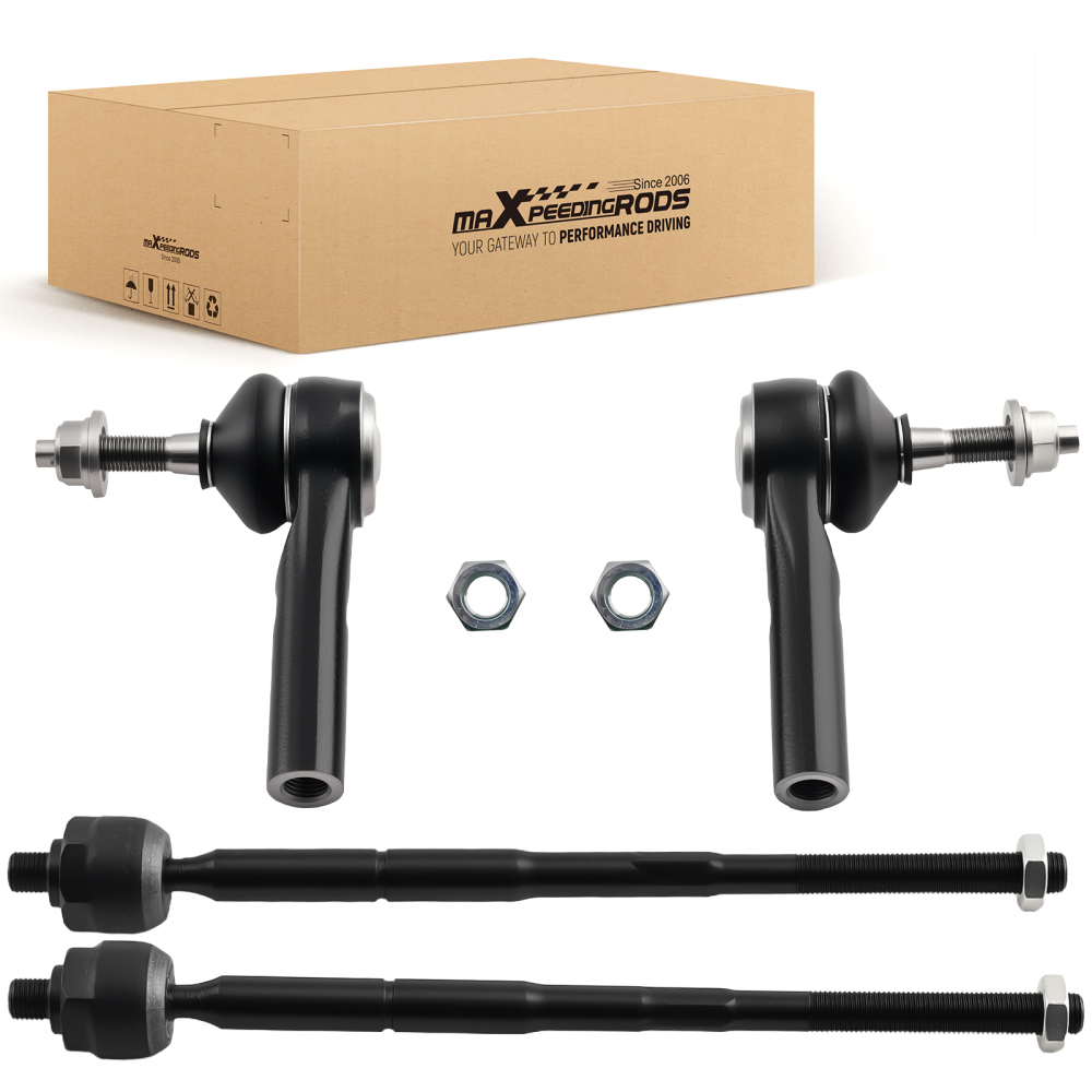 maXpeedingrods 4Pcs Front Outer & Inner Tie Rod Ends for Dodge Journey 2009-2020