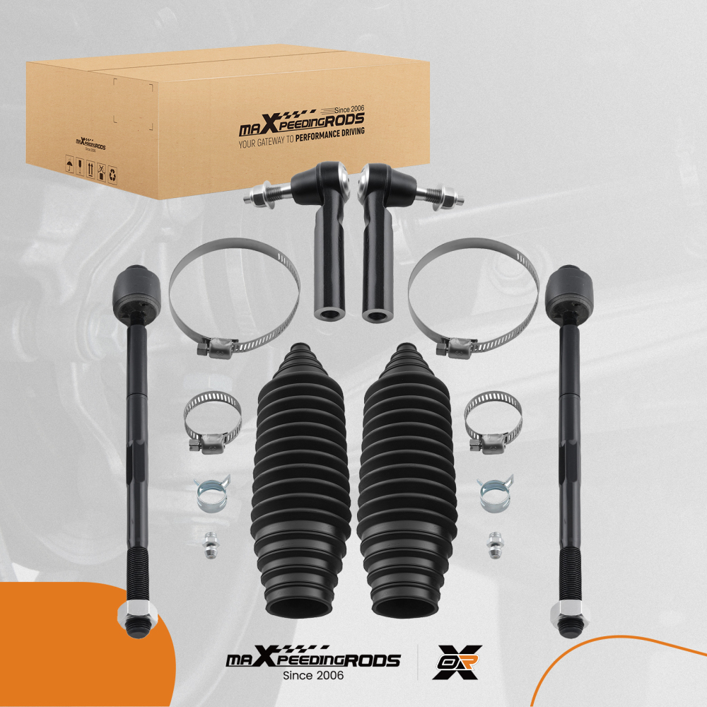 Front InnerOuter Tie Rod Ends for 2007-2013 compatible for Chevy Silverado Sierra 1500 compatible for Tahoe