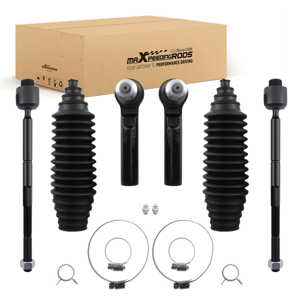 Front InnerOuter Tie Rod Ends for 2007-2013 compatible for Chevy Silverado Sierra 1500 compatible for Tahoe
