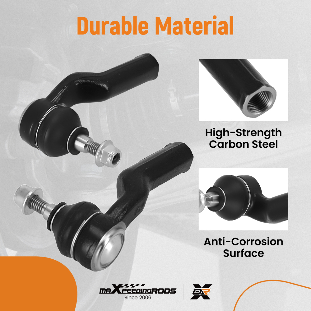 Front Left Right Outer Tie Rod compatible for Ford Escape/Focus 2013-2019 ES800954