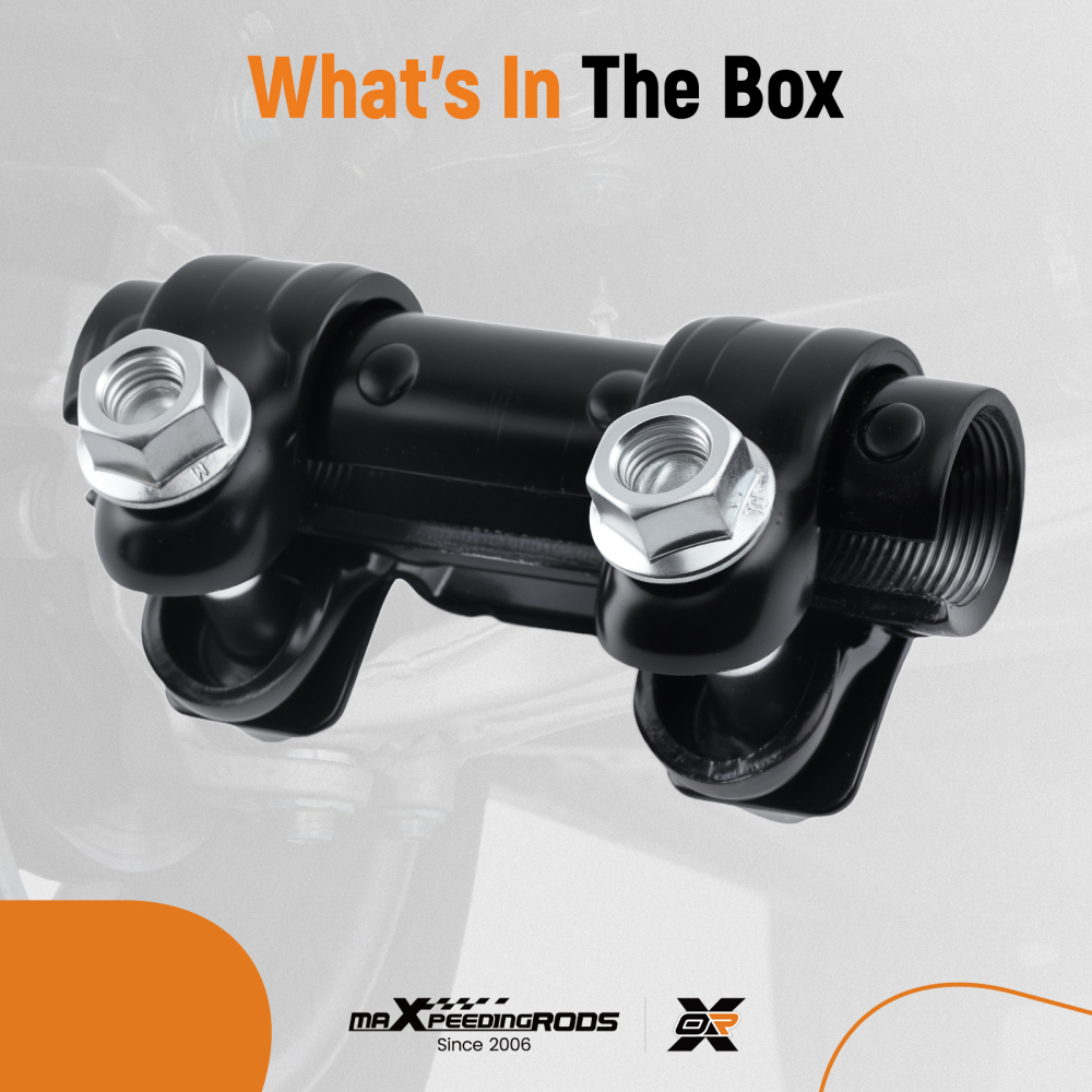 1x Front Right Tie Rod End Adjusting Sleeve compatible for Ford F-250 F-350 F-450 1999-2022