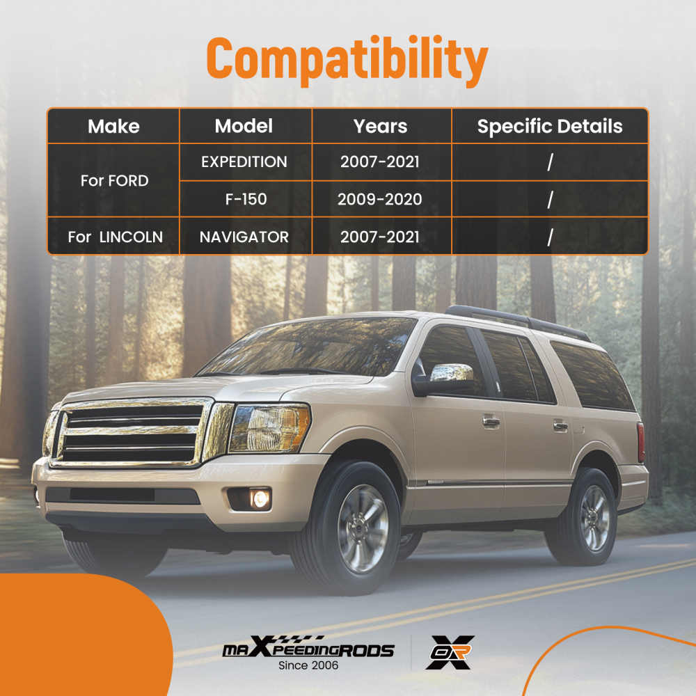 Front Outer RH Tie Rod End compatible for Lincoln Navigator 2007-2021 TO85042 Steel