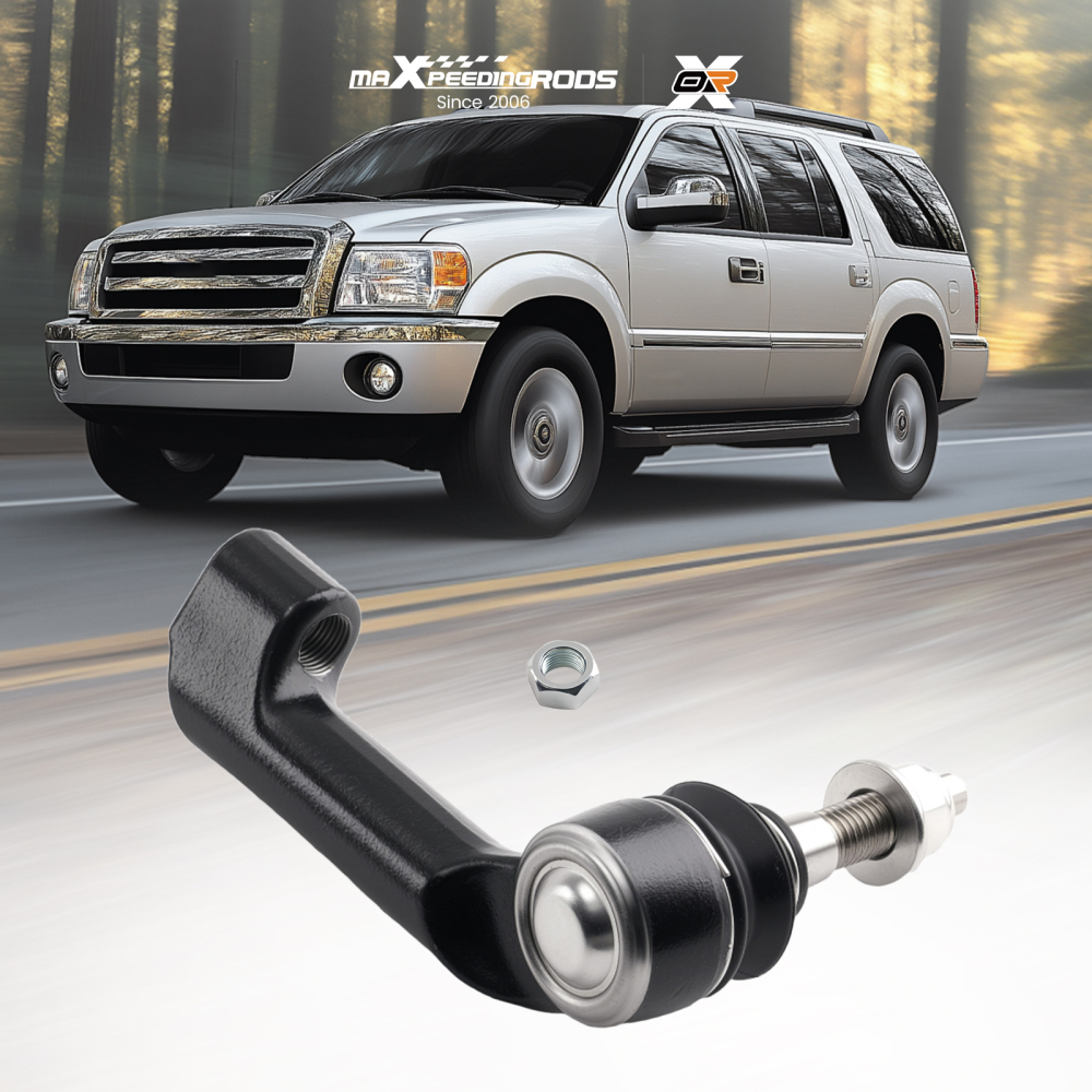 Front Outer RH Tie Rod End compatible for Lincoln Navigator 2007-2021 TO85042 Steel