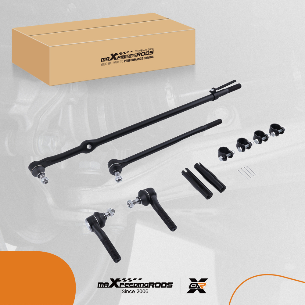 6x Tie Rod Adjusting Sleeve Center Link compatible for Ford Bronco F150 F250 F350 1980-1997