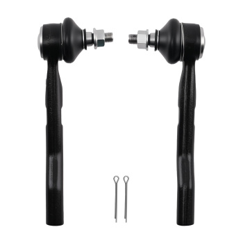 2x Front Outer Tie Rod Ends compatible for Honda Passport Pilot Ridgeline compatible for Acura MDX RHLH