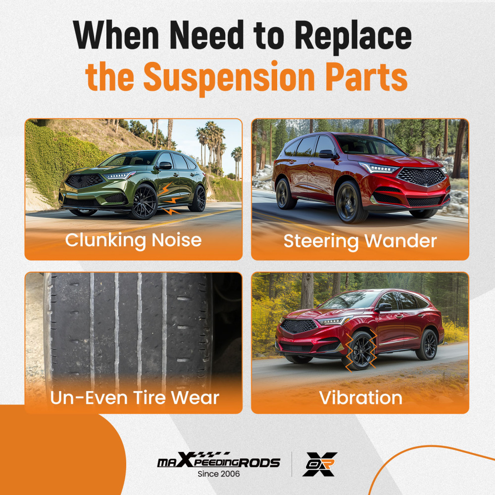 2x Front Outer Tie Rod Ends compatible for Honda Passport Pilot Ridgeline compatible for Acura MDX RHLH