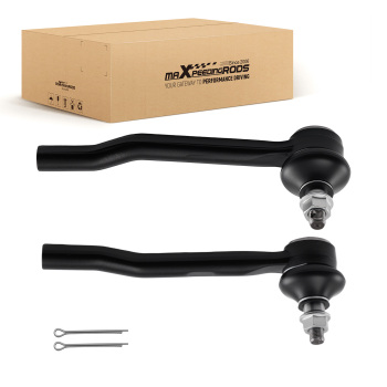 2x Front Outer Tie Rod Ends compatible for Honda Passport Pilot Ridgeline compatible for Acura MDX RHLH