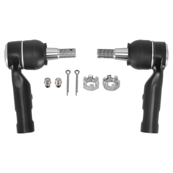 Front Outer Tie Rod End Link Assembly for 2013 2014 2015 2016 2017 2018 compatible for Ram 1500