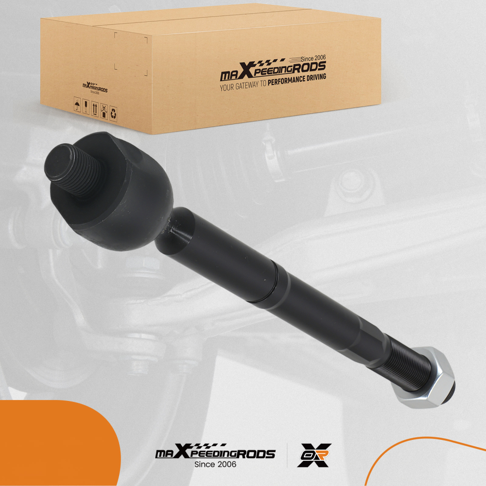 Front Inner Steering Tie Rod End compatible for Toyota Sienna 11-18 EV801518 Steel