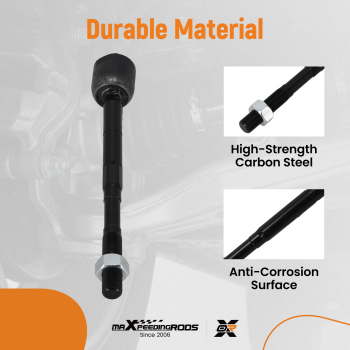 Front Inner Left Right Tie Rod End compatible for Toyota Tacoma 4WD 05-23 EV800529