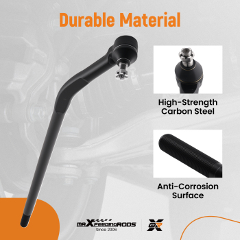 Front Inner Outer Tie Rod Ball Joint Suspension Kit compatible for Jeep Wrangler JK 2018