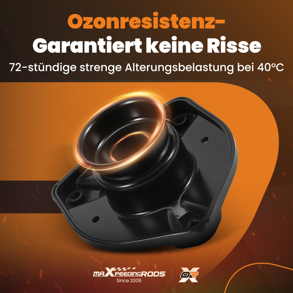 2x Cojinete De Suspensión Delantero compatible para Mercedes Clase C+E W204 A207 2043201273