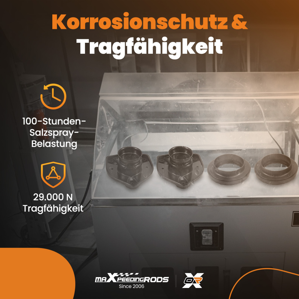 2x Cojinete De Suspensión Delantero compatible para Mercedes Clase C+E W204 A207 2043201273