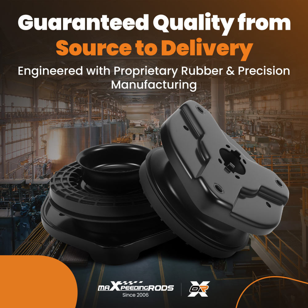 2x Cuscinetto Ammortizzatore Anteriore compatibile per Mercedes Classe C+E W204 A207