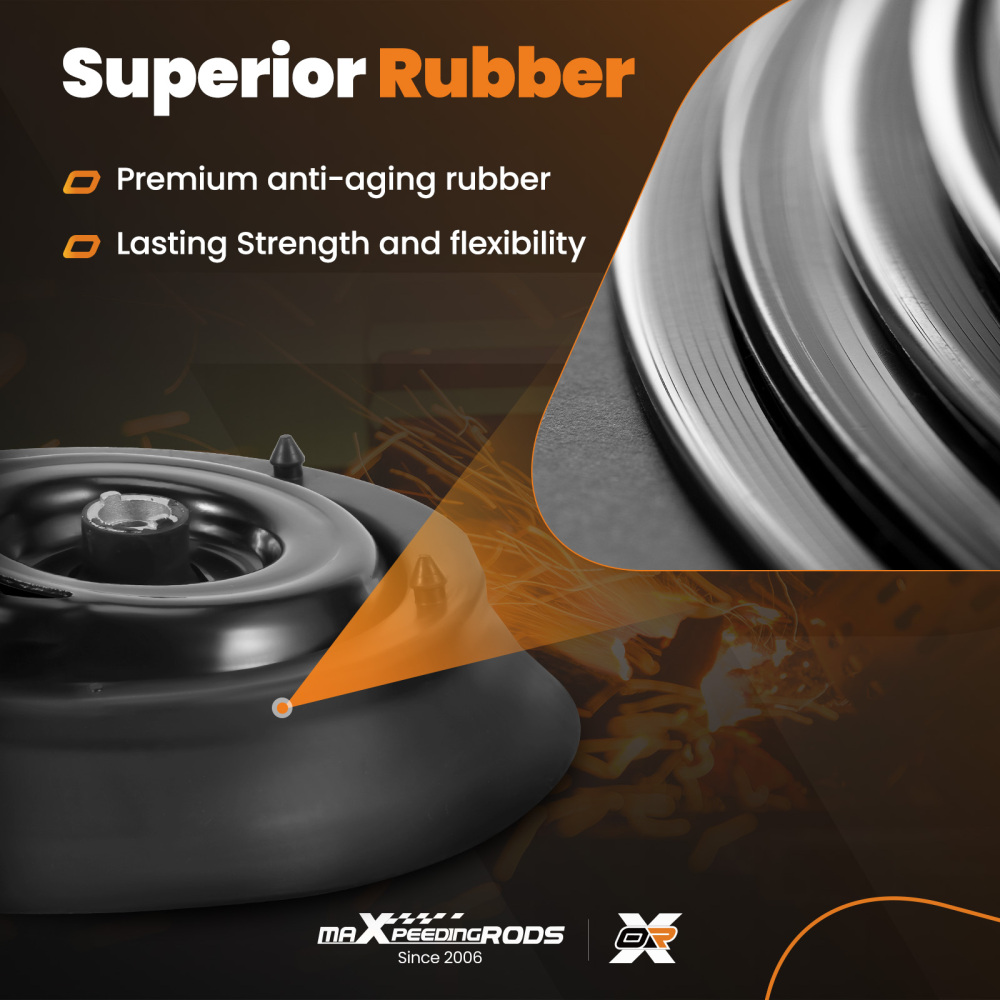 2x Cojinete Amortiguador Delantero compatible para Mercedes Clase CLC 2008-2011 2033200273