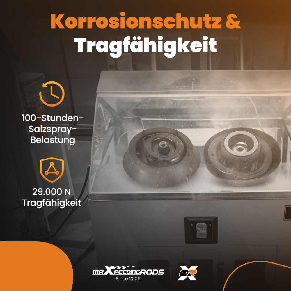 2x Cojinete Amortiguador Delantero compatible para Mercedes Clase CLC 2008-2011 2033200273