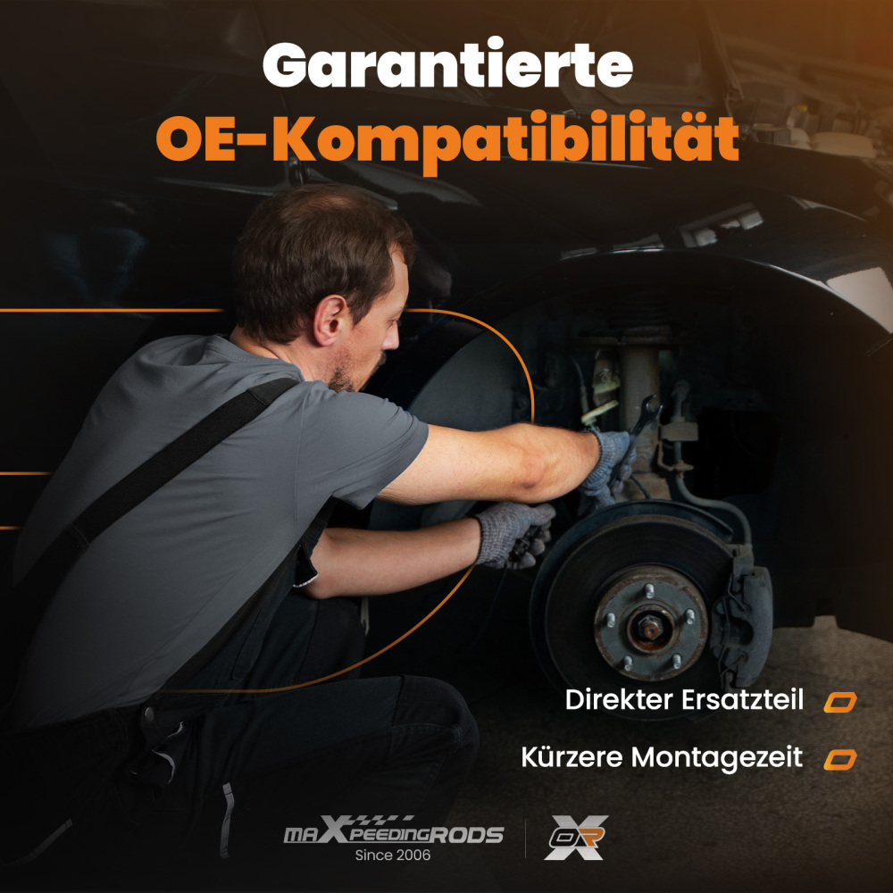 2x Cojinete Amortiguador Delantero compatible para Mercedes Clase CLC 2008-2011 2033200273