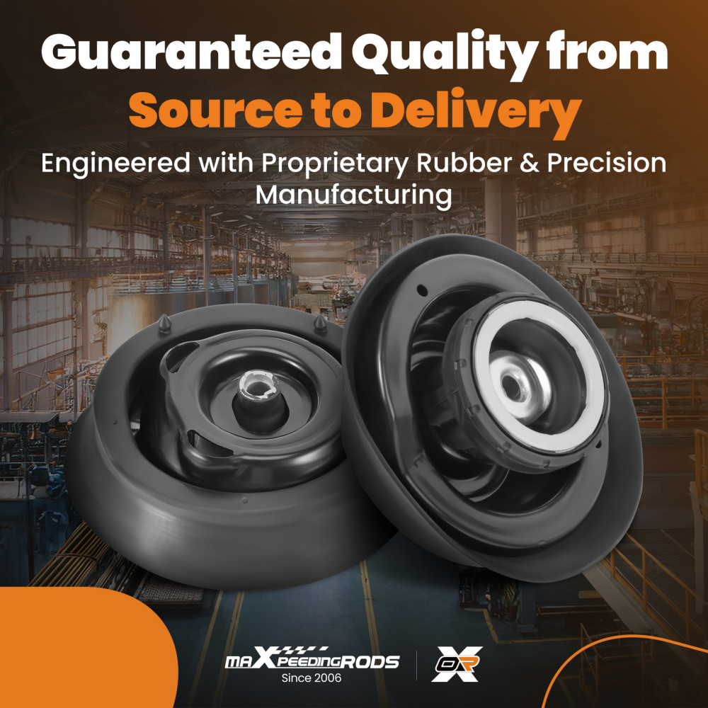 2x Butée Amortisseur Avant compatible pour Mercedes-Benz C/CLC/CLK 2000-2011 2033200273