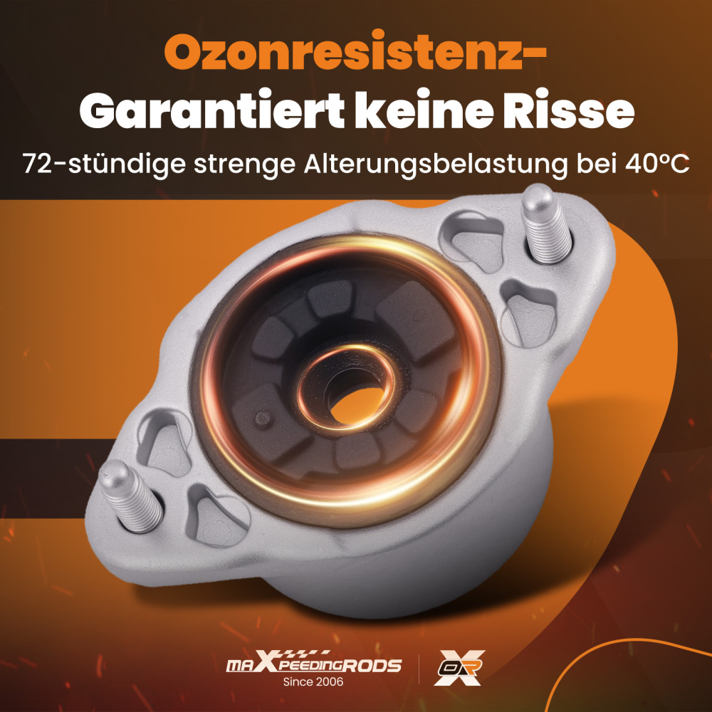 2x Cojinete Amortiguador Superior compatible para Mercedes-Benz C E GLK CLS 2007-2017