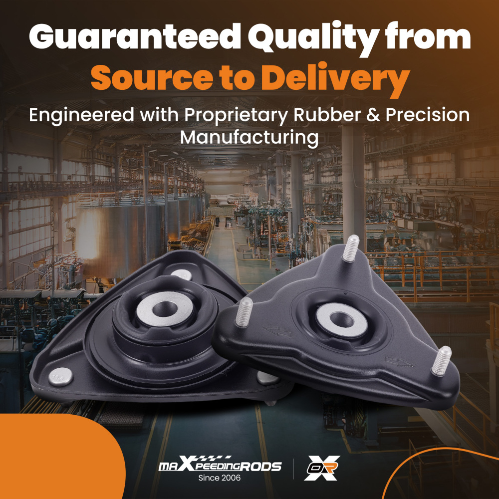 2x Montaje Amortiguador Delantero compatible para Porsche 911/Boxster 99634301804 Premium