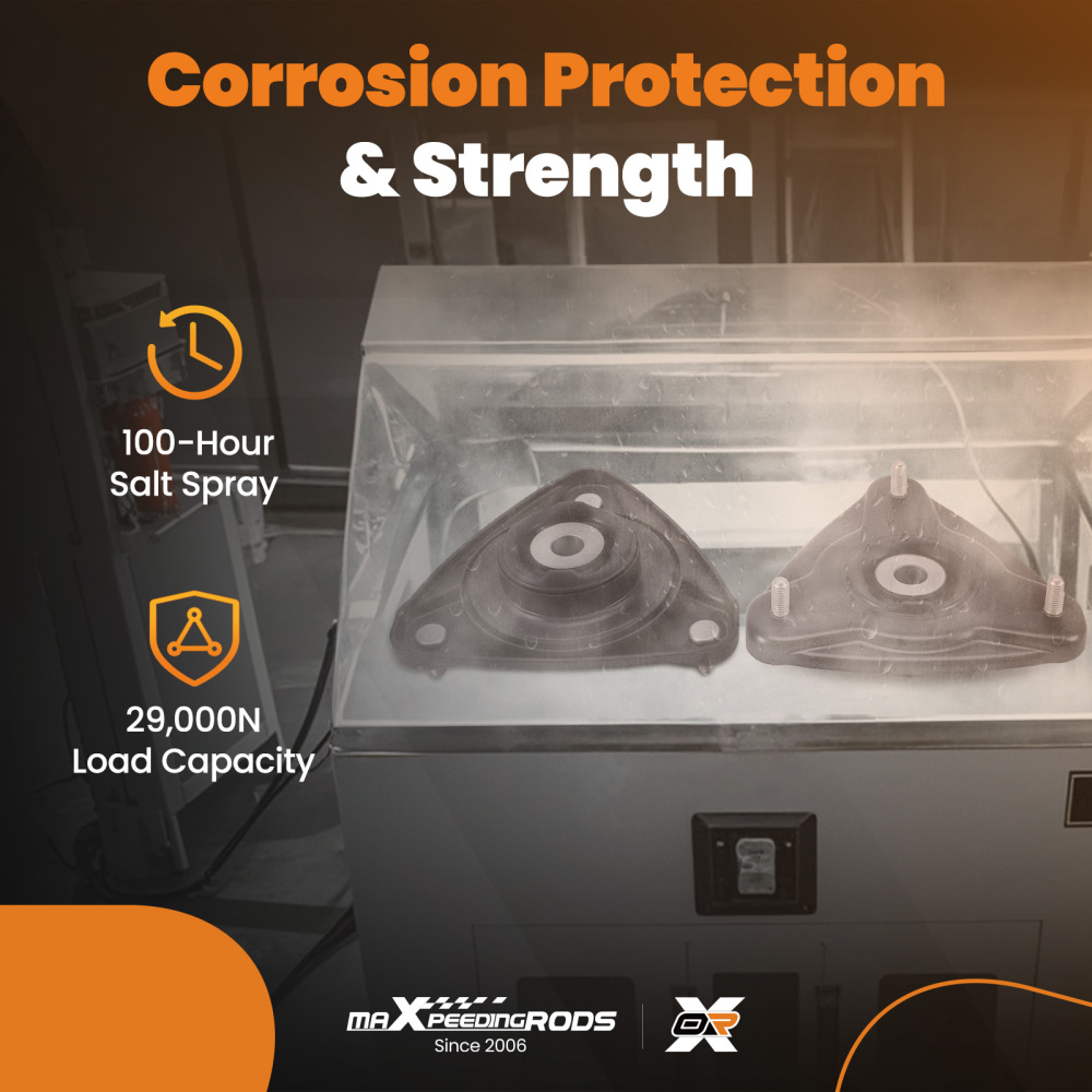 2x Montaje Amortiguador Delantero compatible para Porsche 911/Boxster 99634301804 Premium