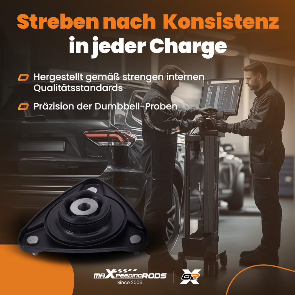 2x Montaje Amortiguador Delantero compatible para Porsche 911/Boxster 99634301804 Premium