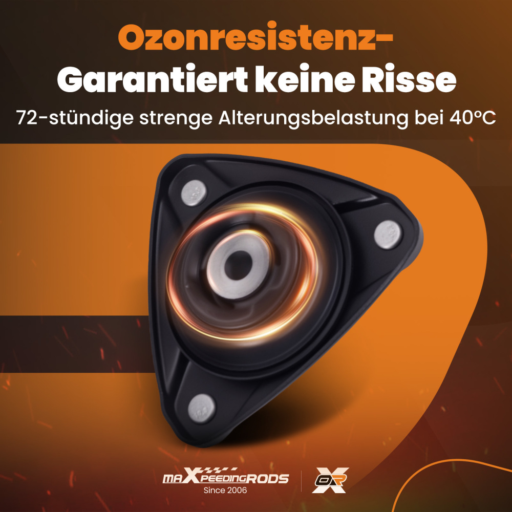 2x Montaje Amortiguador Delantero compatible para Porsche 911/Boxster 99634301804 Premium