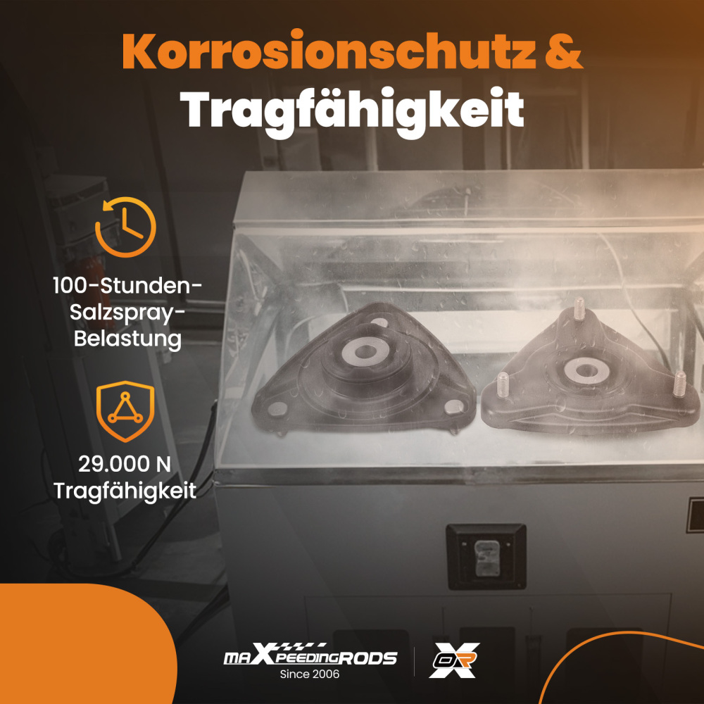 2x Montaje Amortiguador Delantero compatible para Porsche 911/Boxster 99634301804 Premium